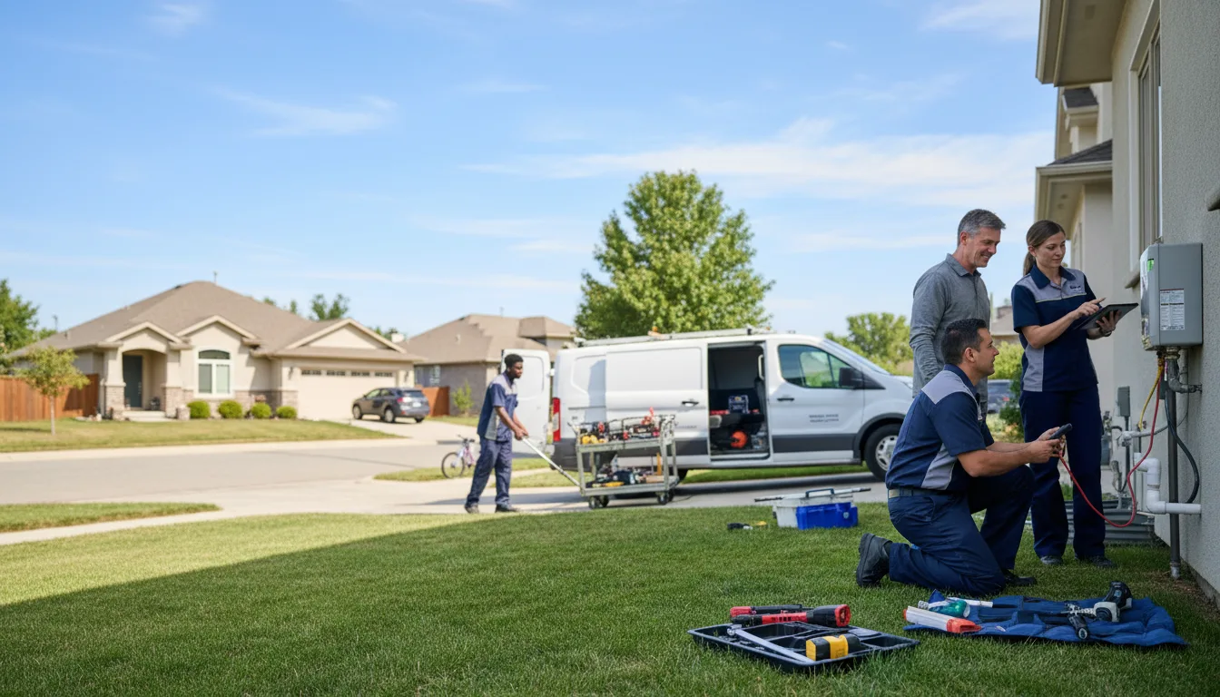 Tankless water heater service in Simpsonville, SC
